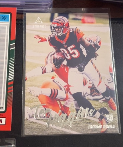 2020 Panini Chronicles Luminance #214 Tee Higgins — front