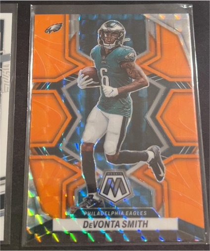 2022 Panini Mosaic #6 DeVonta Smith — front