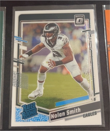 2023 Donruss Optic #283 Nolan Smith Rated Rookie — front