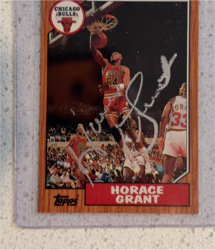 1992 Topps #54 Horace Grant — front