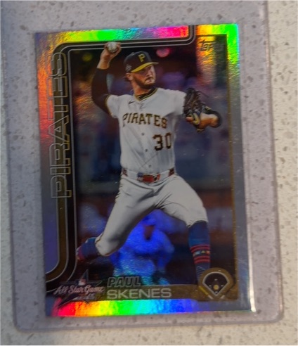 2025 Topps Update #ASG-27 Paul Skenes — front