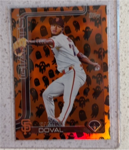 2025 Topps Update Series #US328 Camilo Doval — front
