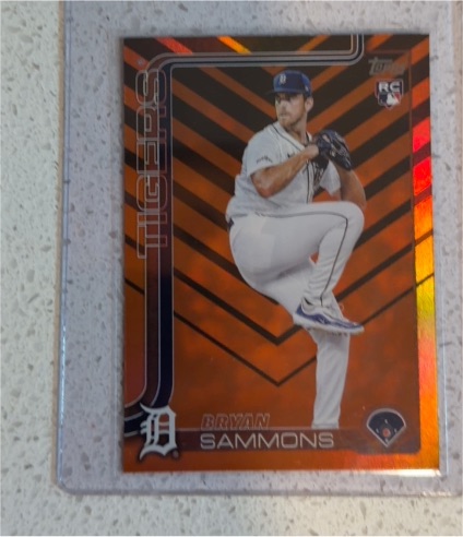 2025 Topps Update Series #US198 Bryan Sammons — front