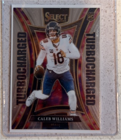 2024 Panini Select #11 Caleb Williams Turbocharged — front