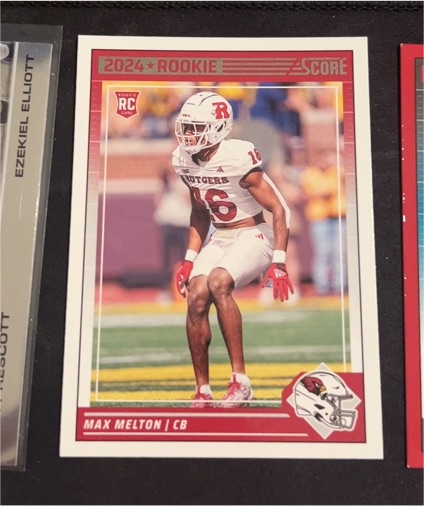 2024 Panini Score #374 Max Melton — front