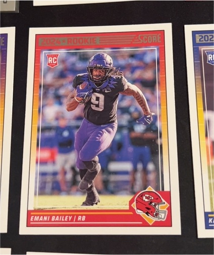 2024 Panini Score #394 Emani Bailey — front