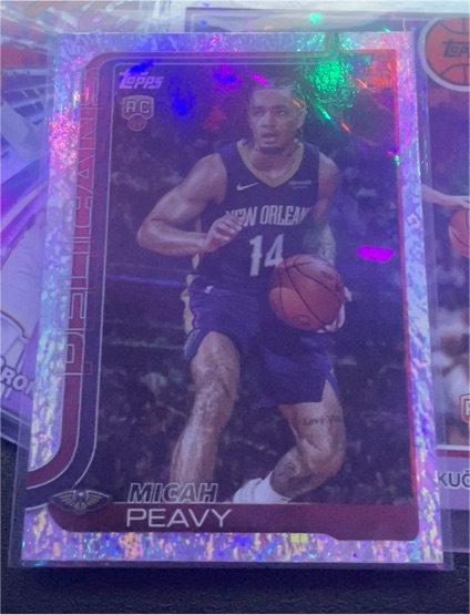 2025-26 Topps #241 Micah Peavy — front