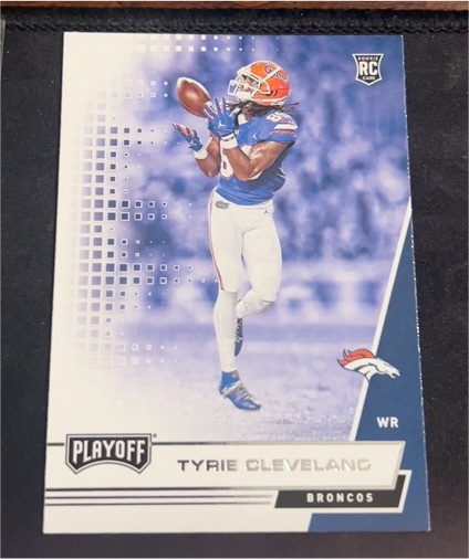 2020 Panini Playoff #265 Tyrie Cleveland — front