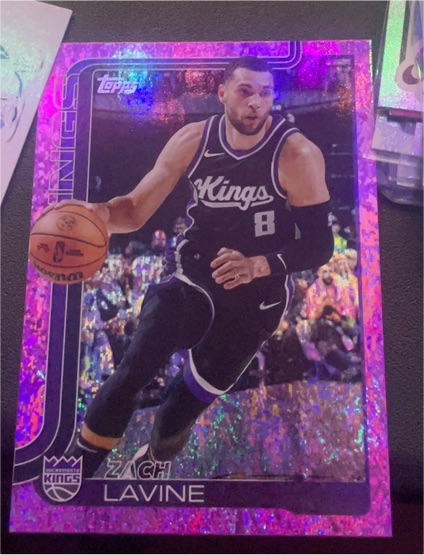 2025-26 Topps Basketball #163 Zach LaVine — front