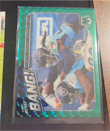 2021 Panini Mosaic Bang! #B-6 Derrick Henry — front