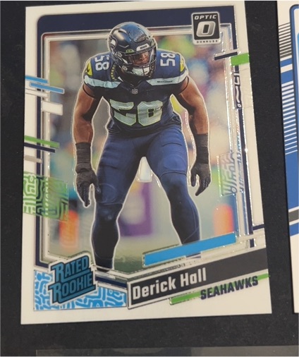 2023 Donruss Optic #291 Derick Hall — front