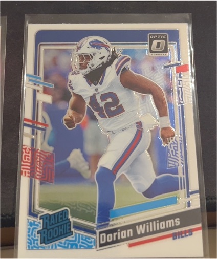 2023 Donruss Optic #212 Dorian Williams — front