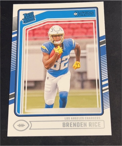 2024 Donruss Rated Rookie #320 Brenden Rice — front