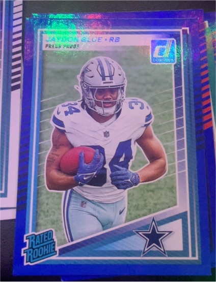 2025 Panini Donruss #308 Jaydon Blue — front