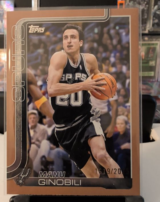 2025-26 Topps #262 Manu Ginobili — front