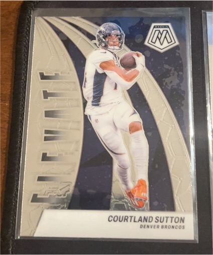 2024 Panini Mosaic Elevate #20 Courtland Sutton — front