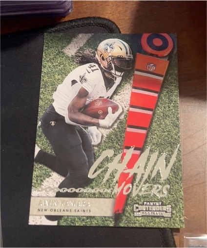 2021 Panini Contenders #CM-AKA Alvin Kamara — front