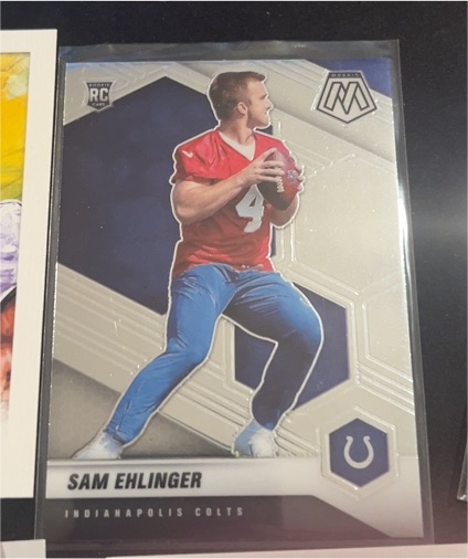 2021 Panini Mosaic #372 Sam Ehlinger — front