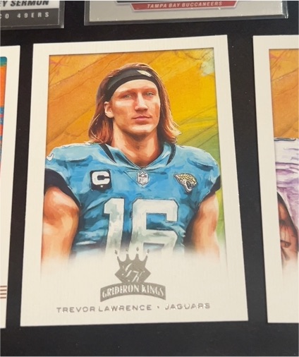 2021 Panini Chronicles Gridiron Kings #GK-1 Trevor Lawrence — front