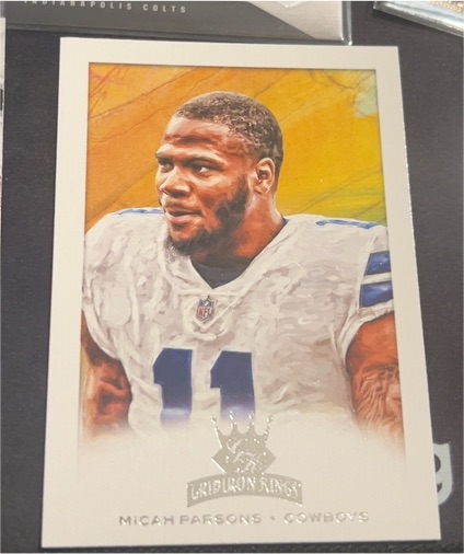 2021 Panini Chronicles Gridiron Kings #GK-35 Micah Parsons — front