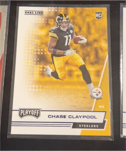 2020 Panini Playoff #224 Chase Claypool — front