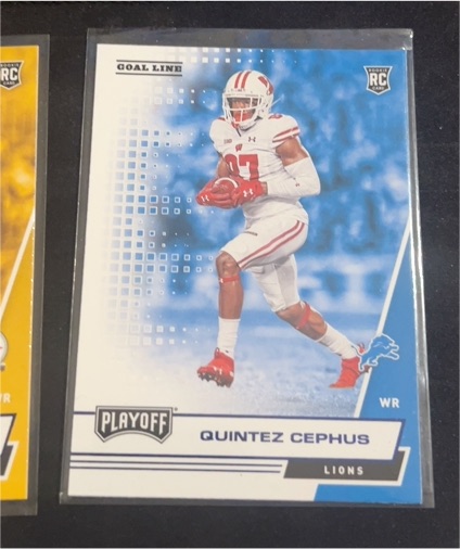 2020 Playoff Quintez Cephus RC #246 — front