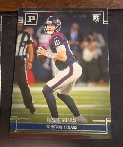 2021 Panini Chronicles #PA-8 Davis Mills — front