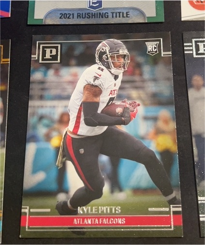 2021 Panini Chronicles #PA-22 Kyle Pitts — front