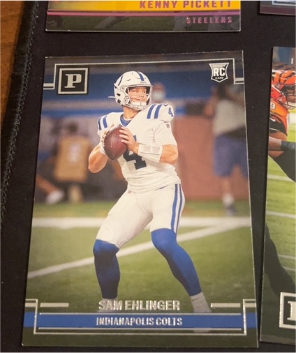 2021 Panini Chronicles #PA-10 Sam Ehlinger — front