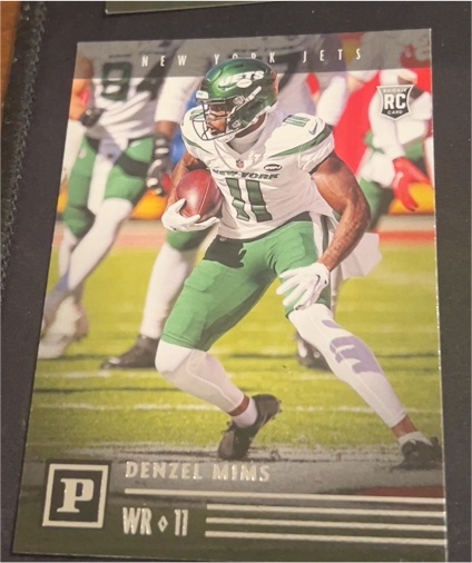 2020 Panini Chronicles #PA-24 Denzel Mims — front