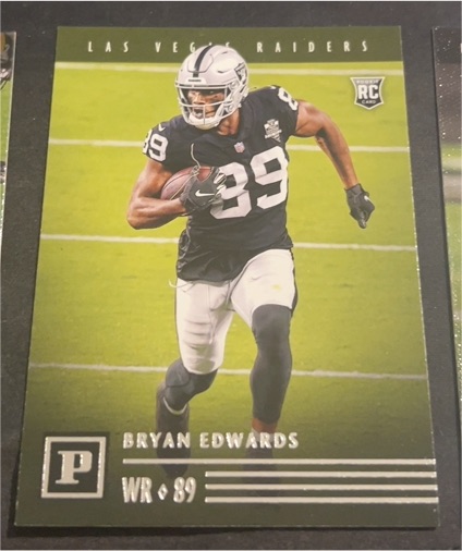 2020 Panini Chronicles #PA-34 Bryan Edwards — front
