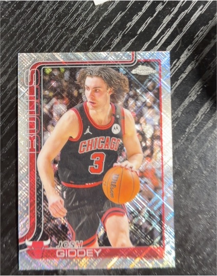 2025-26 Topps Chrome #48 Josh Giddey — front