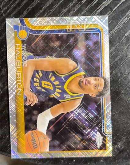 2025-26 Topps Chrome #3 Tyrese Haliburton — front