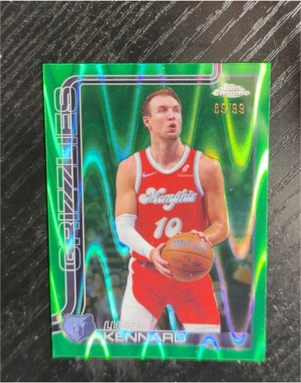 2025-26 Topps Chrome #8 Luke Kennard — front
