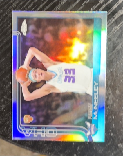 2025-26 Topps Chrome #279 Liam McNeeley — front