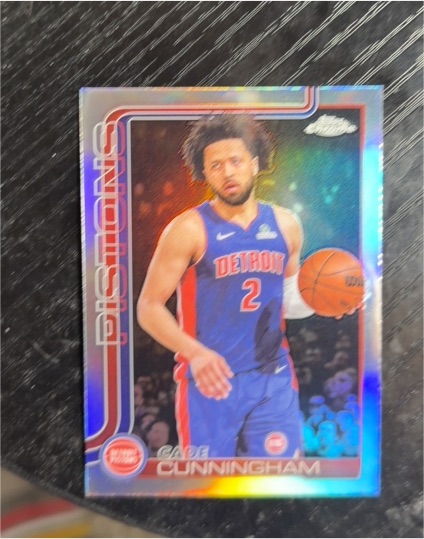 2025-26 Topps Chrome #88 Cade Cunningham — front