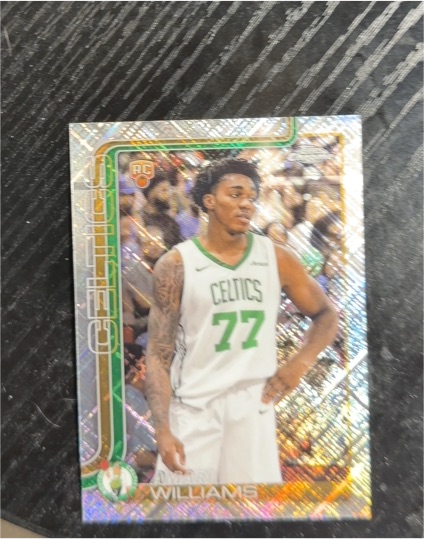 2025-26 Topps Chrome #297 Amari Williams — front