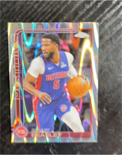 2025-26 Topps Chrome #36 Malik Beasley — front