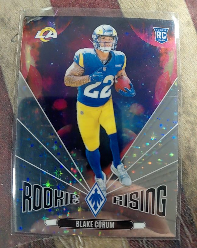 2024 Panini Phoenix #RR-BCM Blake Corum Rookie Rising — front