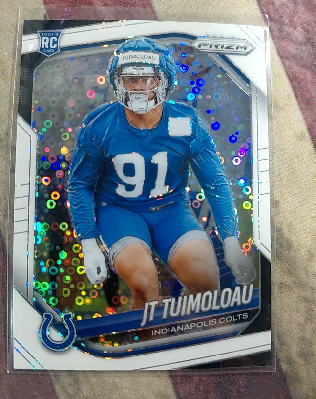 2025 Panini Prizm #324 JT Tuimoloau — front