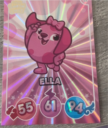2024 Panini Pinata Smashlings #63 Ella Pink Limited Edition — front