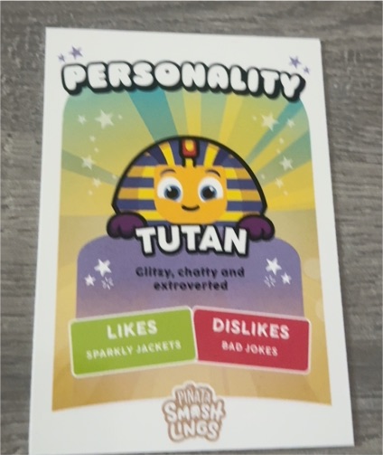 2024 Panini Pinata Smashlings #127 Tutan Personality — front