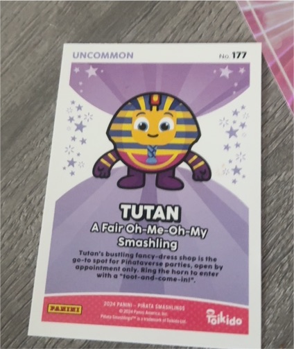 2024 Panini Piñata Smashlings #177 Tutan — front