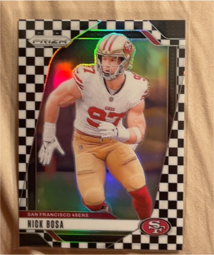 2024 Panini Prizm #254 Nick Bosa — front
