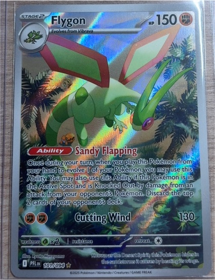 2025 Phantasmal Flames #101 Flygon — front