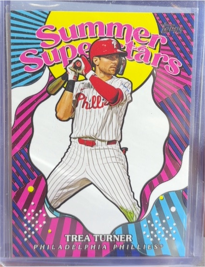 2025 Topps Series 2 #SS-32 Trea Turner Summer Superstars — front