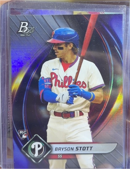 2022 Bowman Platinum #24 Bryson Stott — front