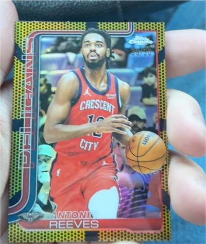 2025-26 Topps Chrome #108 Antonio Reeves — front