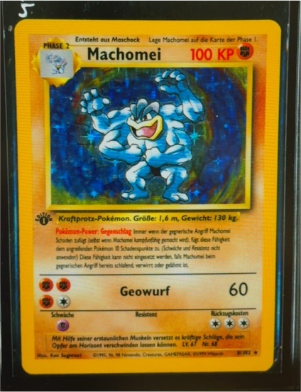 1999 Pokémon #8 Machomei — front