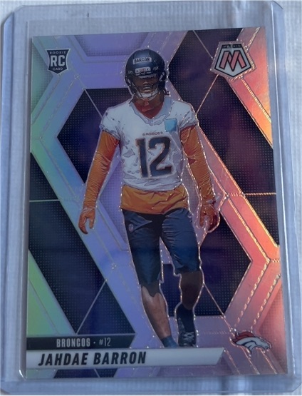 2025 Panini Mosaic #361 Jahdae Barron — front